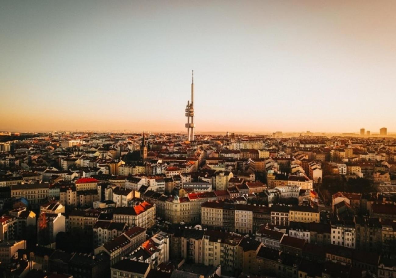 Apartment 4 Room, 2 Bath, Parking Prague Luaran gambar